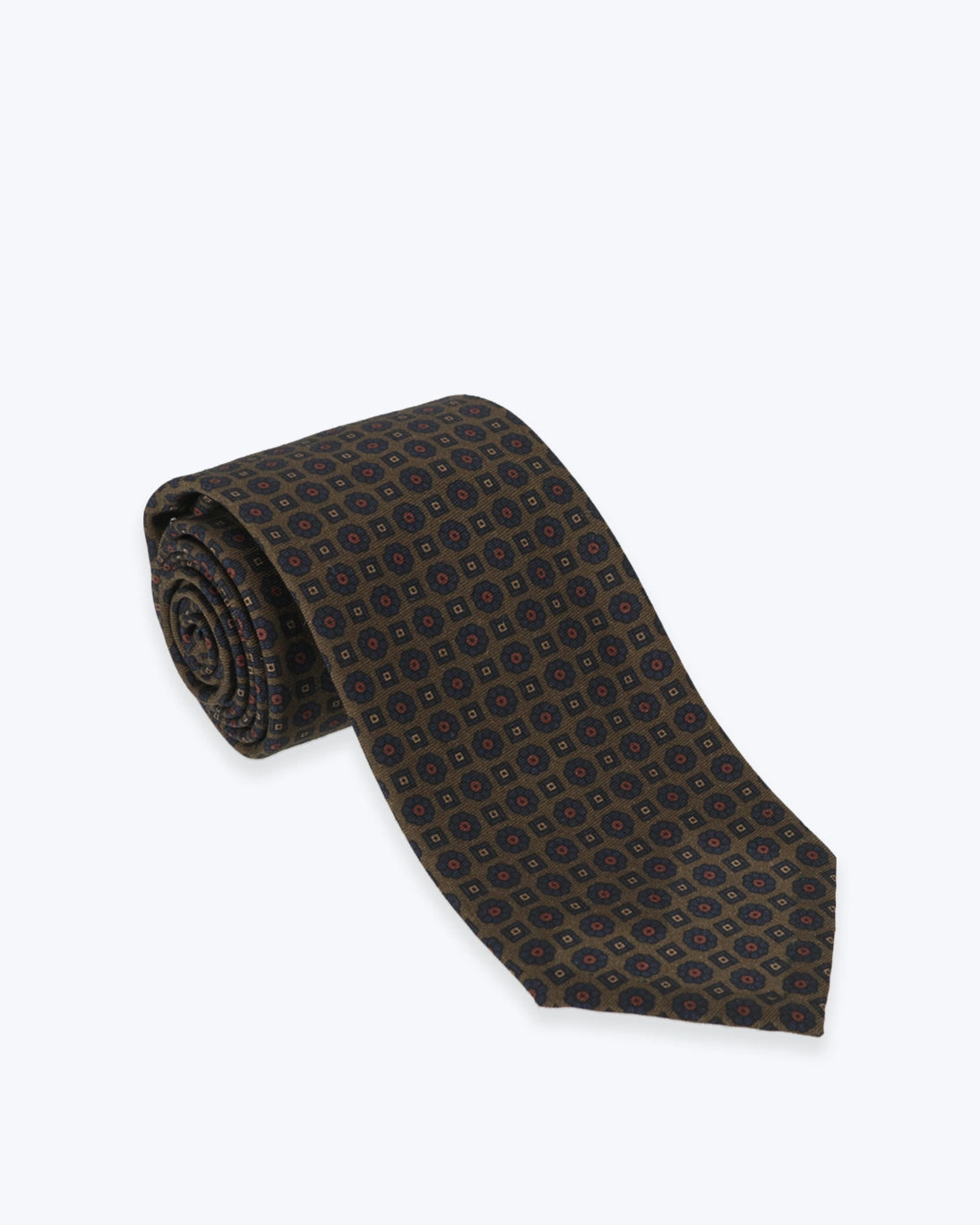 CORBATA VERDE ESTAMPADA FULHAM