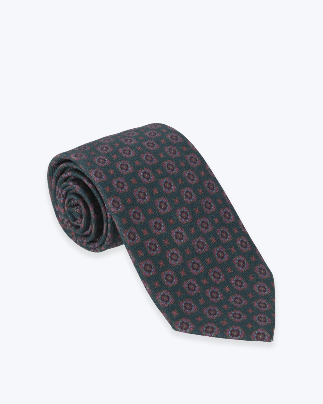 CORBATA VERDE ESTAMPADA FULHAM
