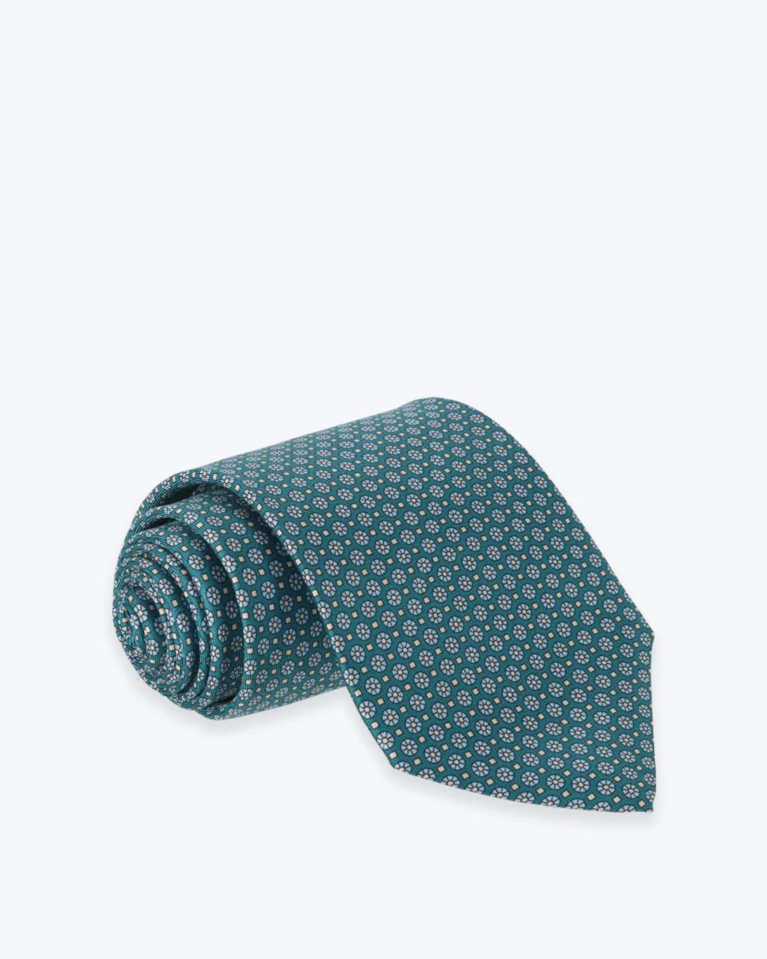 CORBATA DE SEDA AZUL CLARO ESTAMPADA FULHAM
