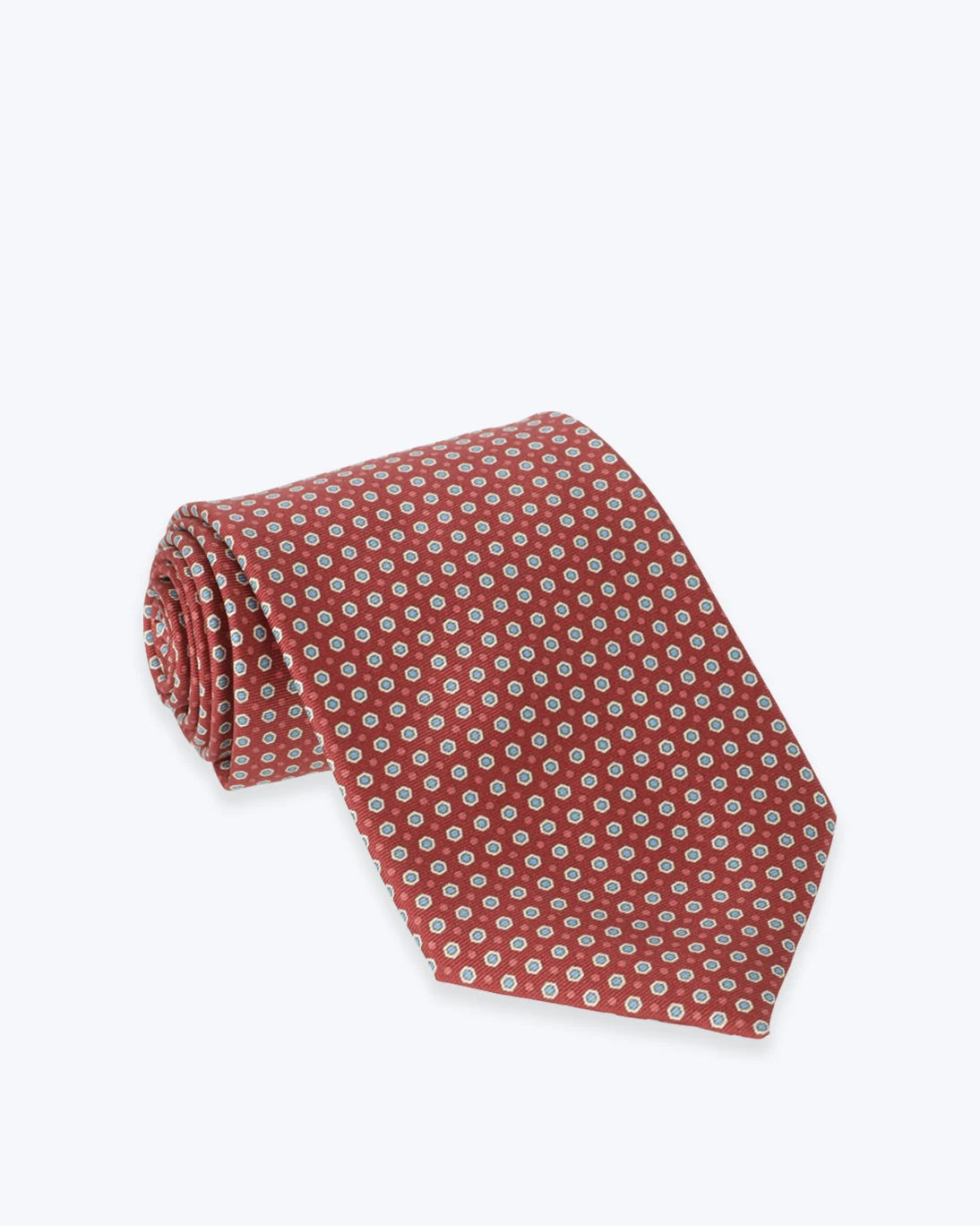 CORBATA DE SEDA TEJA ESTAMPADA FULHAM