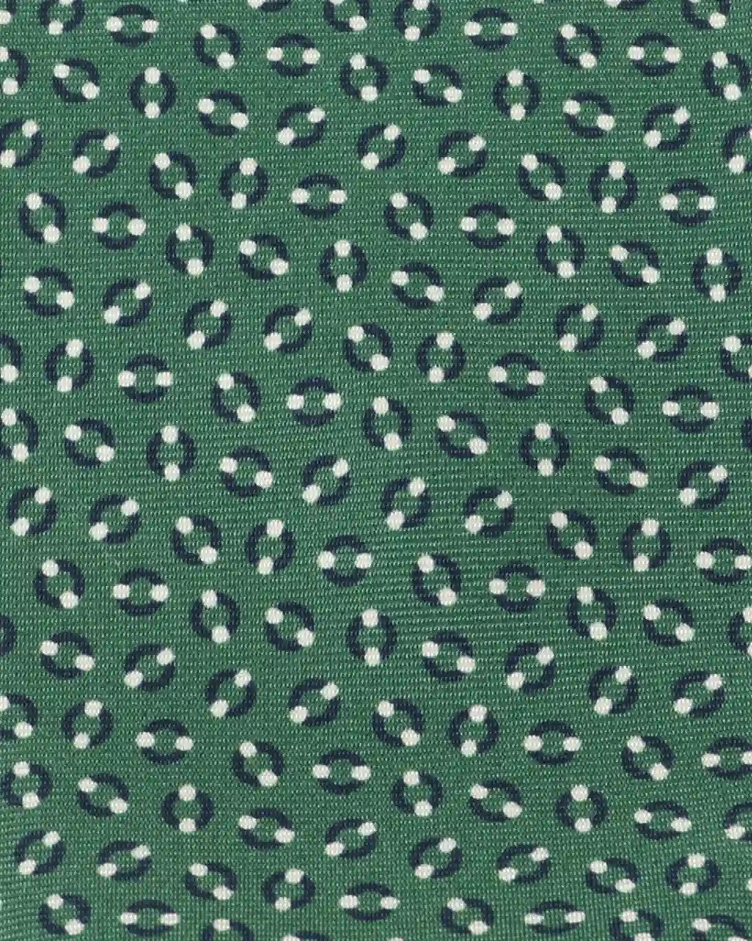 CORBATA DE SEDA VERDE ESTAMPADA FULHAM