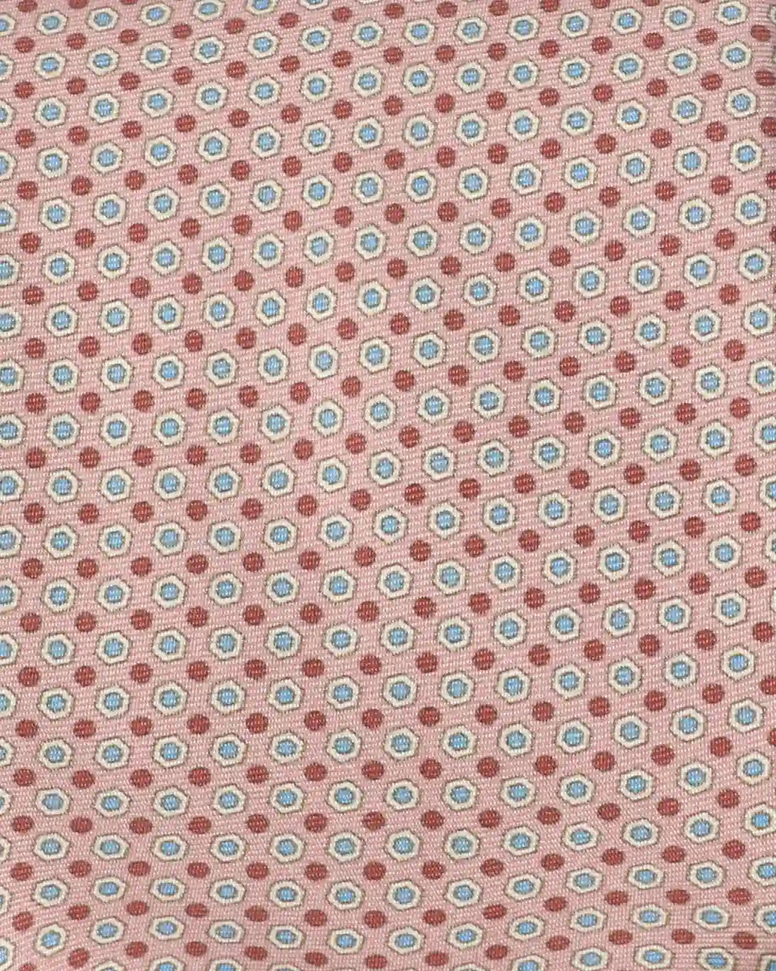 CORBATA DE SEDA ROSA CLARO ESTAMPADA FULHAM