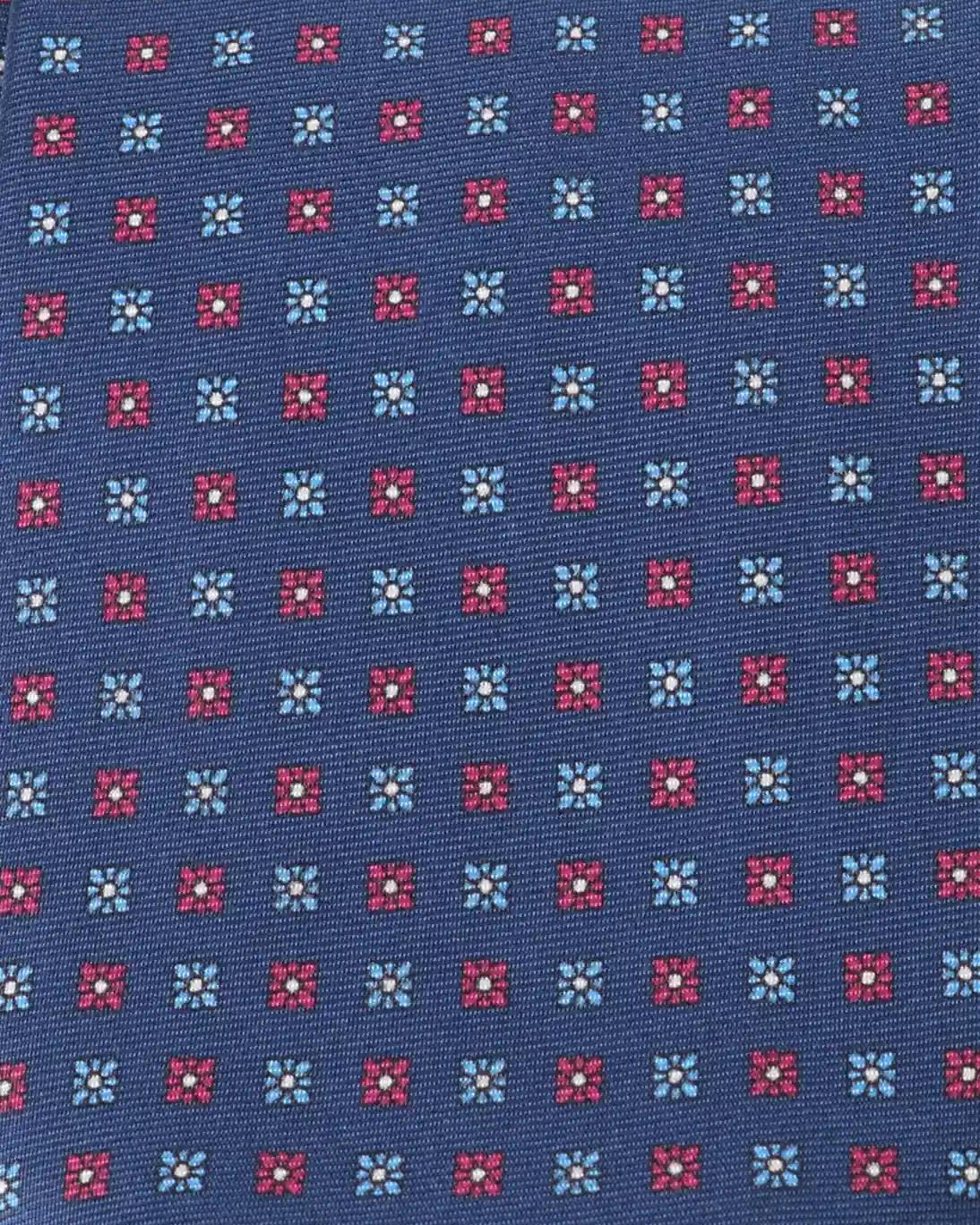CORBATA DE SEDA AZUL ESTAMPADA FULHAM