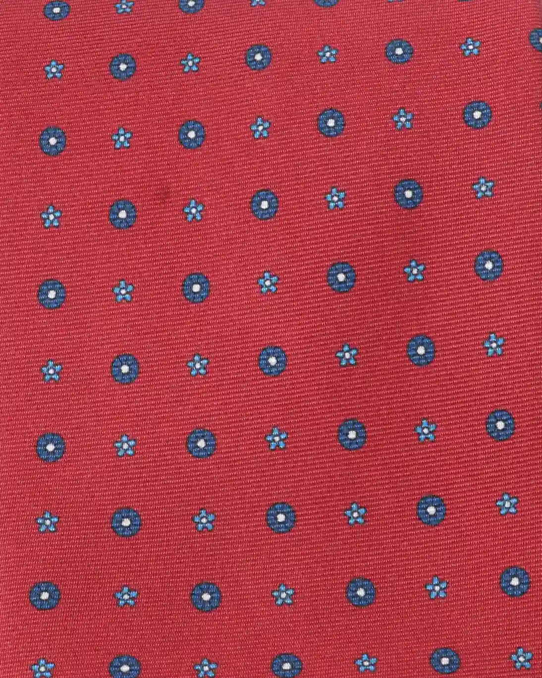 CORBATA DE SEDA ROJA ESTAMPADA FULHAM