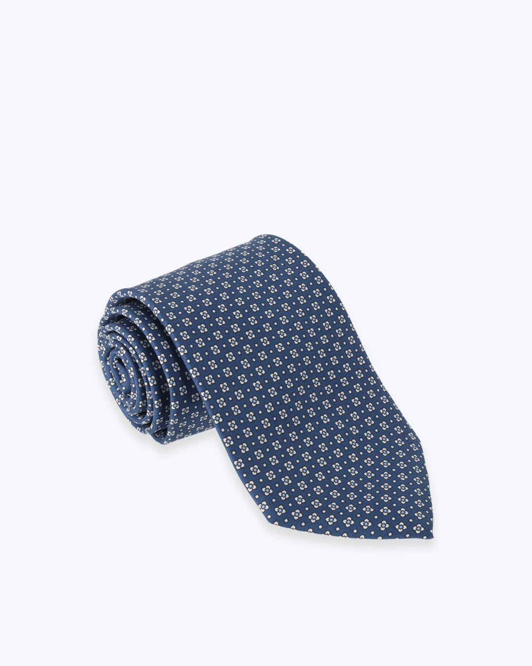 CORBATA DE SEDA AZUL FULHAM
