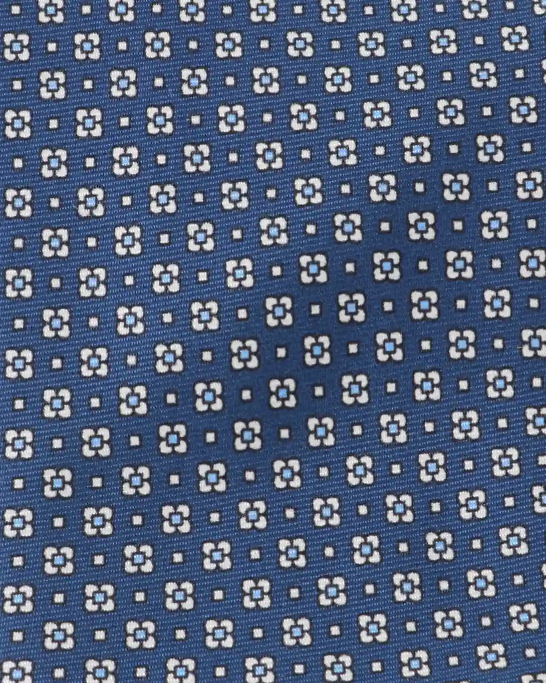 CORBATA DE SEDA AZUL FULHAM