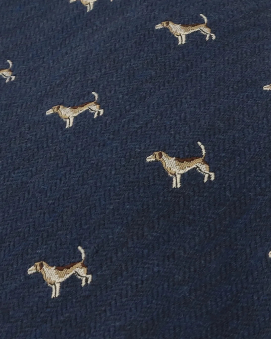 CORBATA AZUL CON ESTAMPADO DE PERROS FULHAM