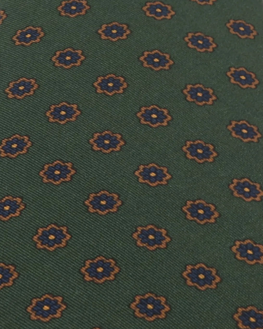 CORBATA VERDE CON ESTAMPADO FLORAL ATKINSONS
