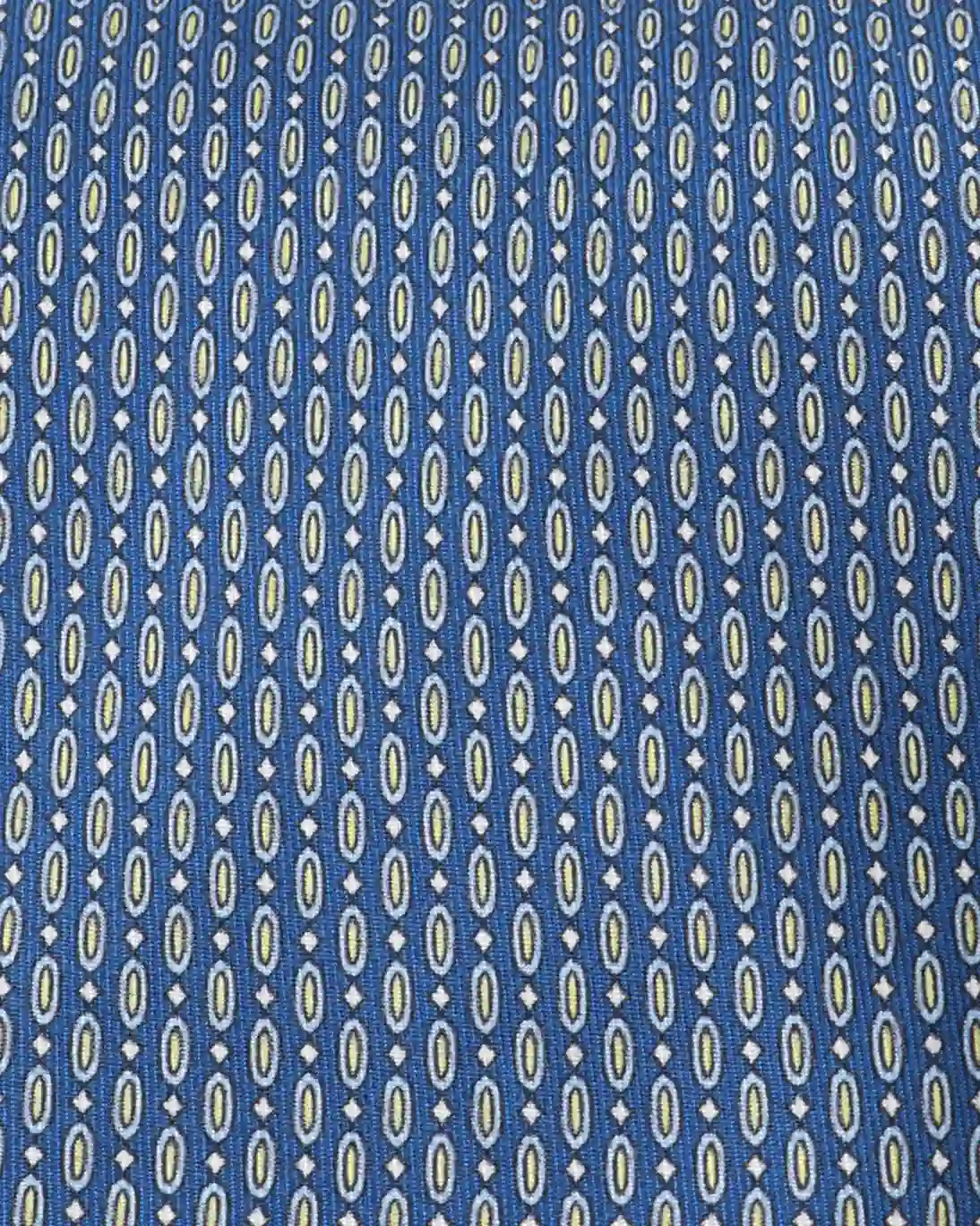 CORBATA DE SEDA AZUL ESTAMPADA FULHAM