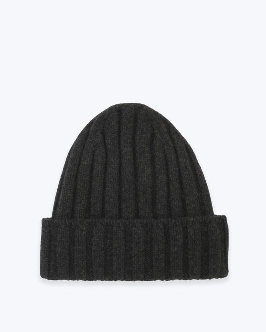GORRO DE CASHMERE GRIS BL´KER