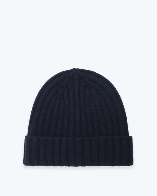 GORRO DE CASHMERE NAVY HARTFORD