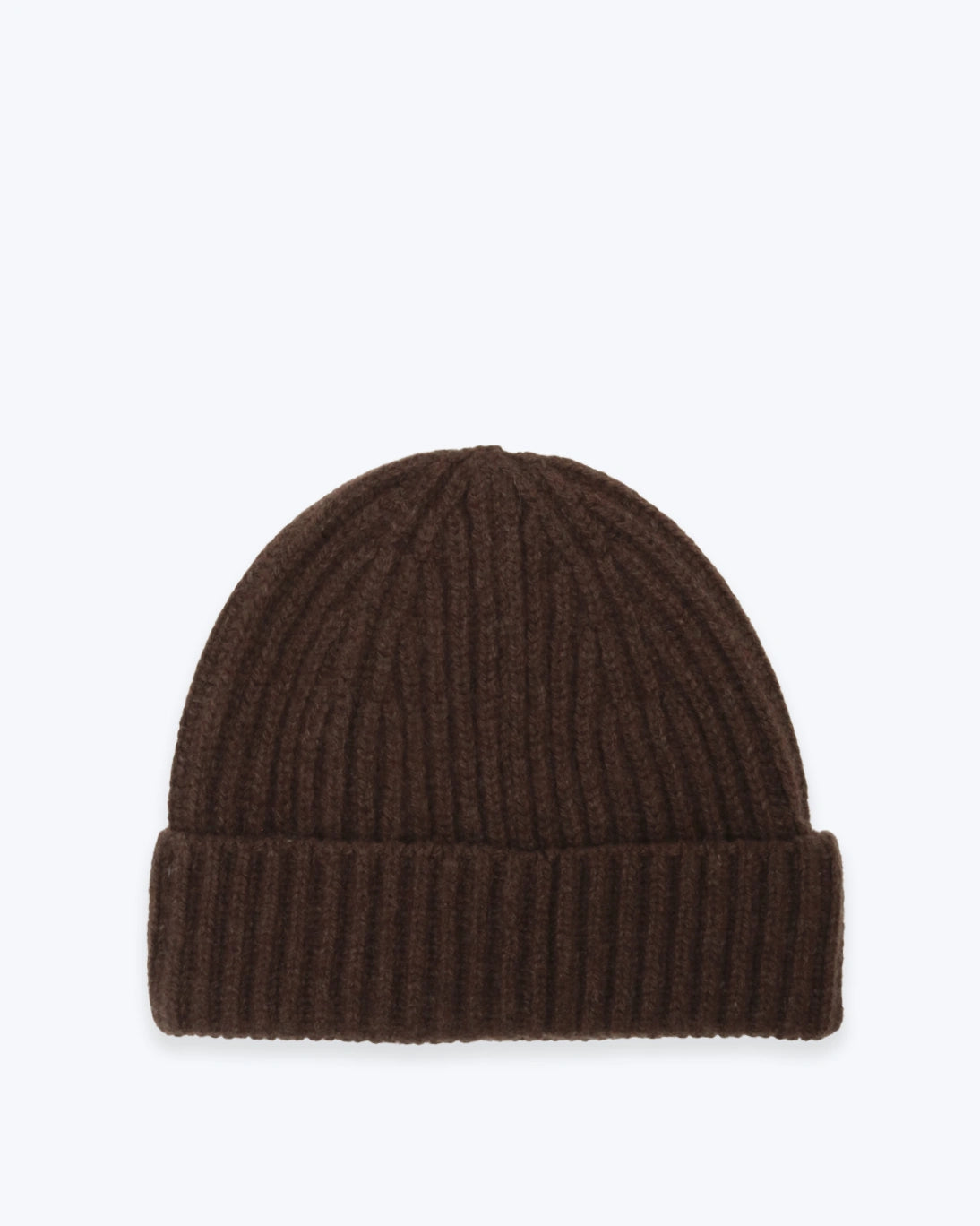 GORRO DE CASHMERE MARRÓN FULHAM