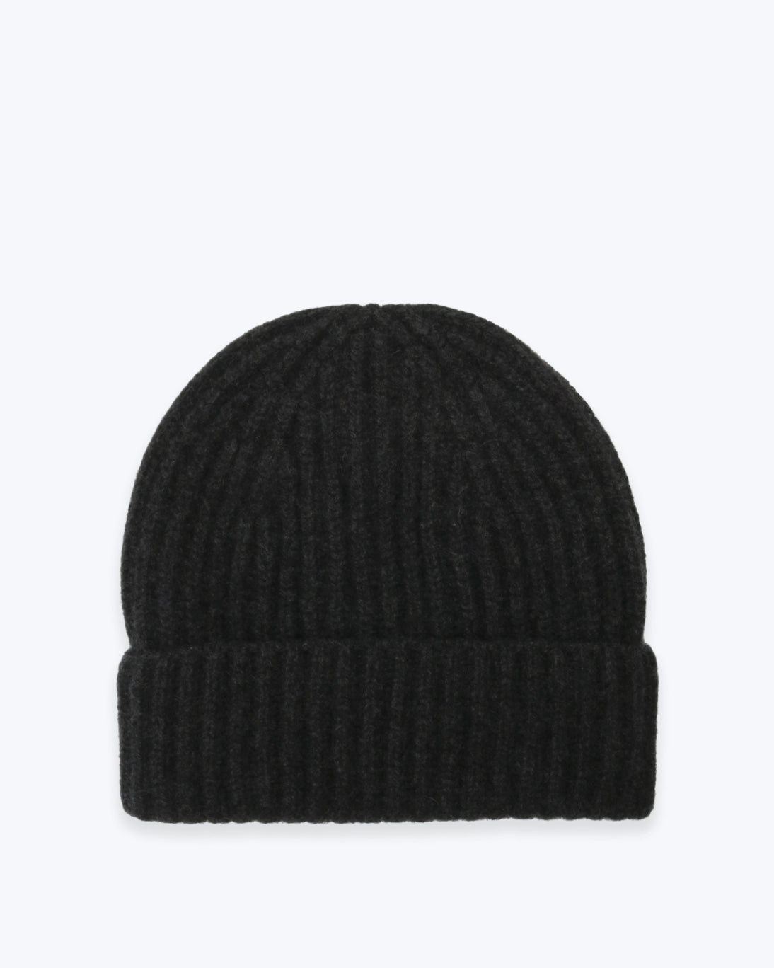 GORRO DE CASHMERE GRIS OSCURO FULHAM