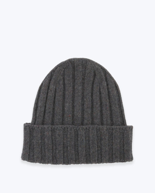 GORRO DE CASHMERE GRIS BL’KER