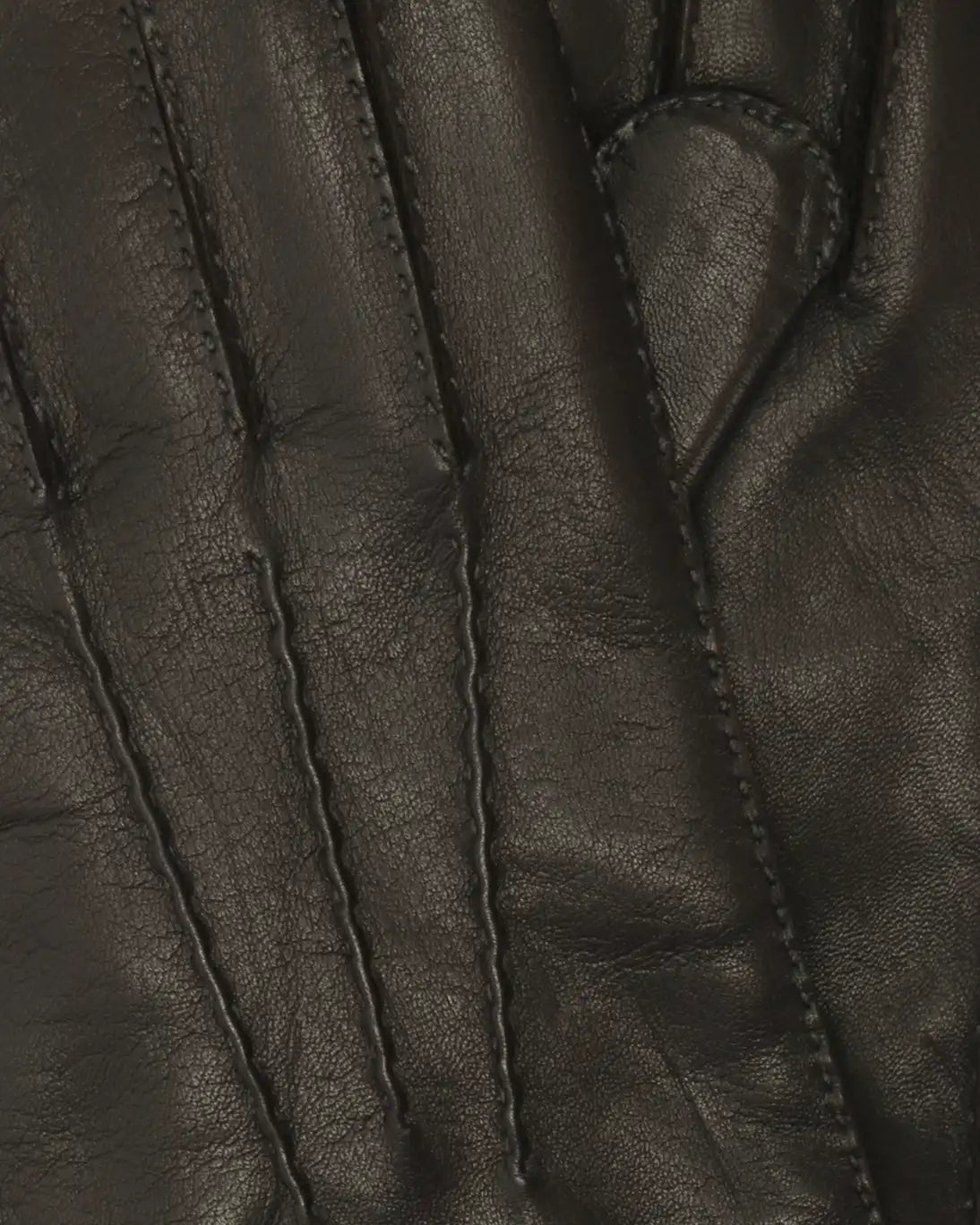 GUANTES DE PIEL MARRÓN OSCURO MAZZOLENI