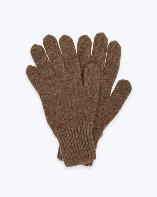GUANTES DE PUNTO TABACO GRAN SASSO FOR FULHAM