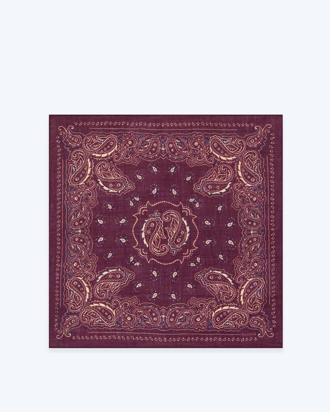 PAÑUELO BANDANA VINO HARTFORD