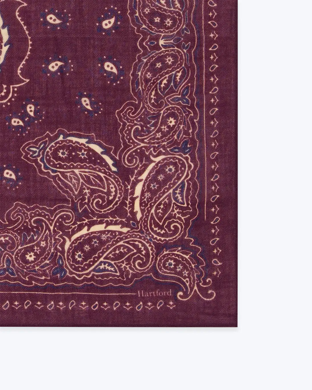 PAÑUELO BANDANA VINO HARTFORD