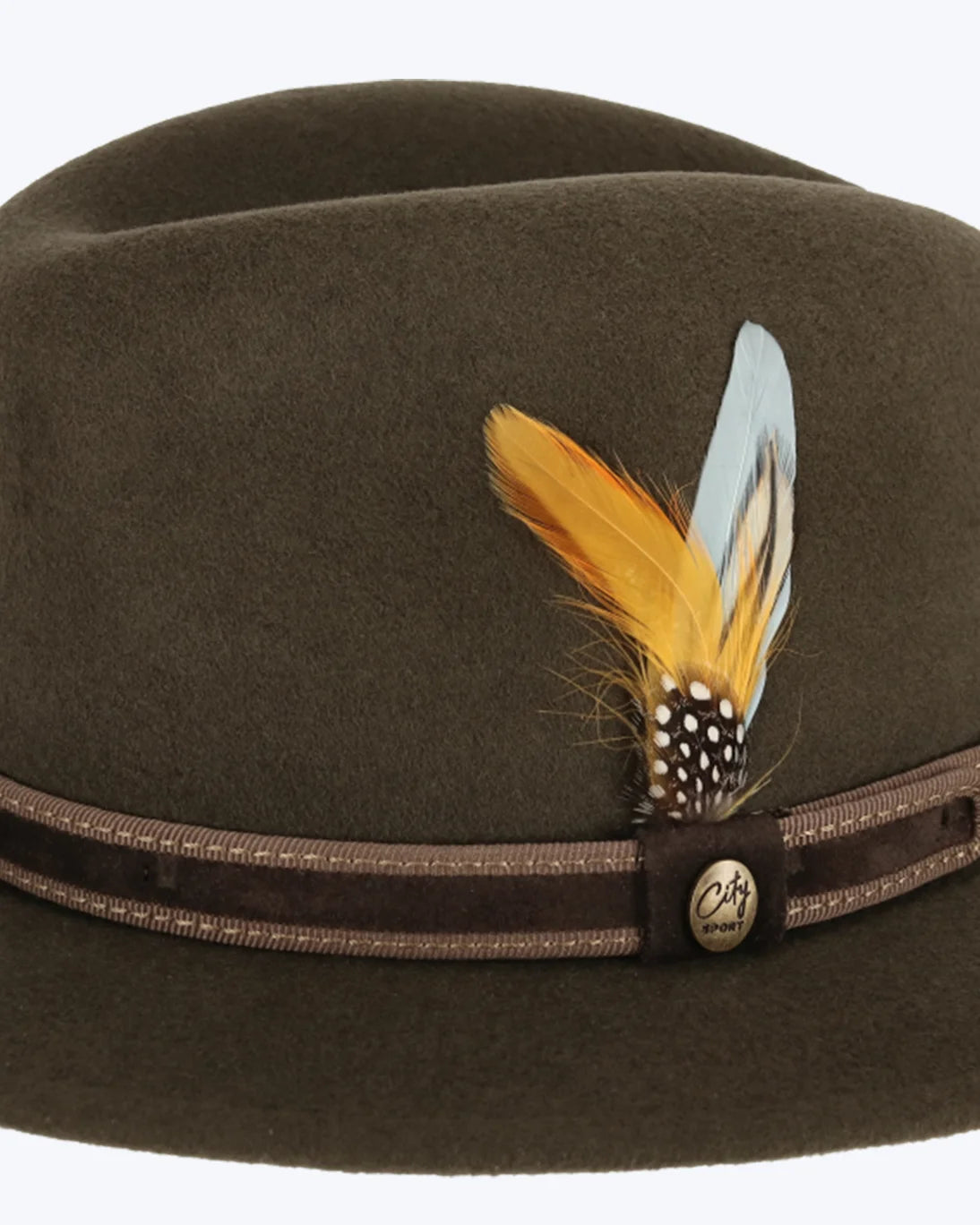 SOMBRERO VERDE DE LANA CITY SPORT