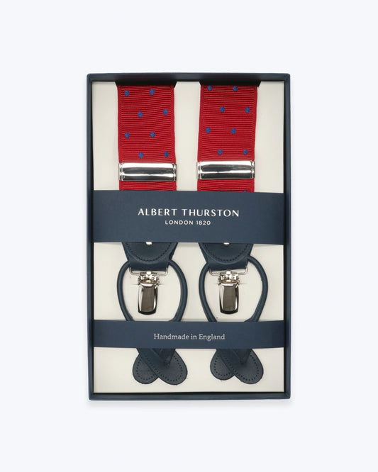 BRETELLES ROUGES ALBERT THURSTON