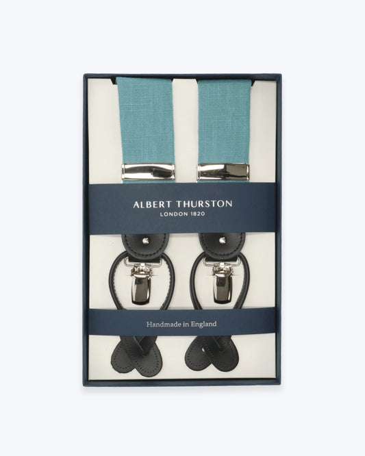 BRETELLES TURQUOISE ALBERT THURSTON