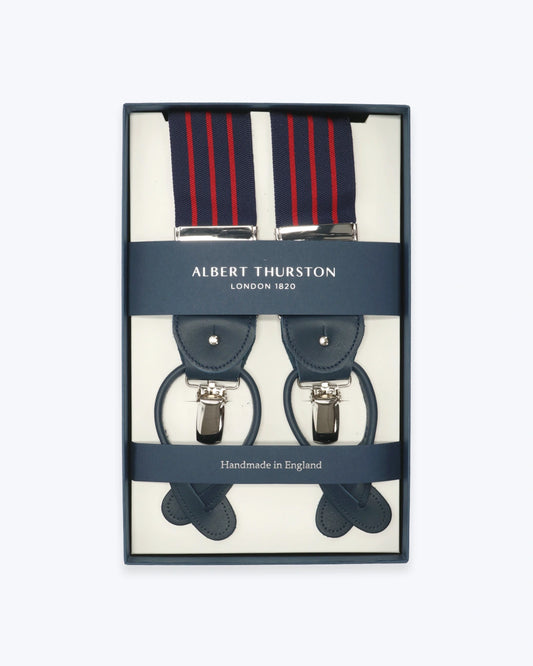 BRETELLES RAYURES ALBERT THURSTON