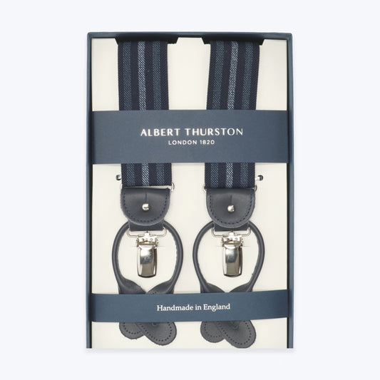 TIRANTES ALBERT THURSTON 6/3 RAYAS AZULES / U