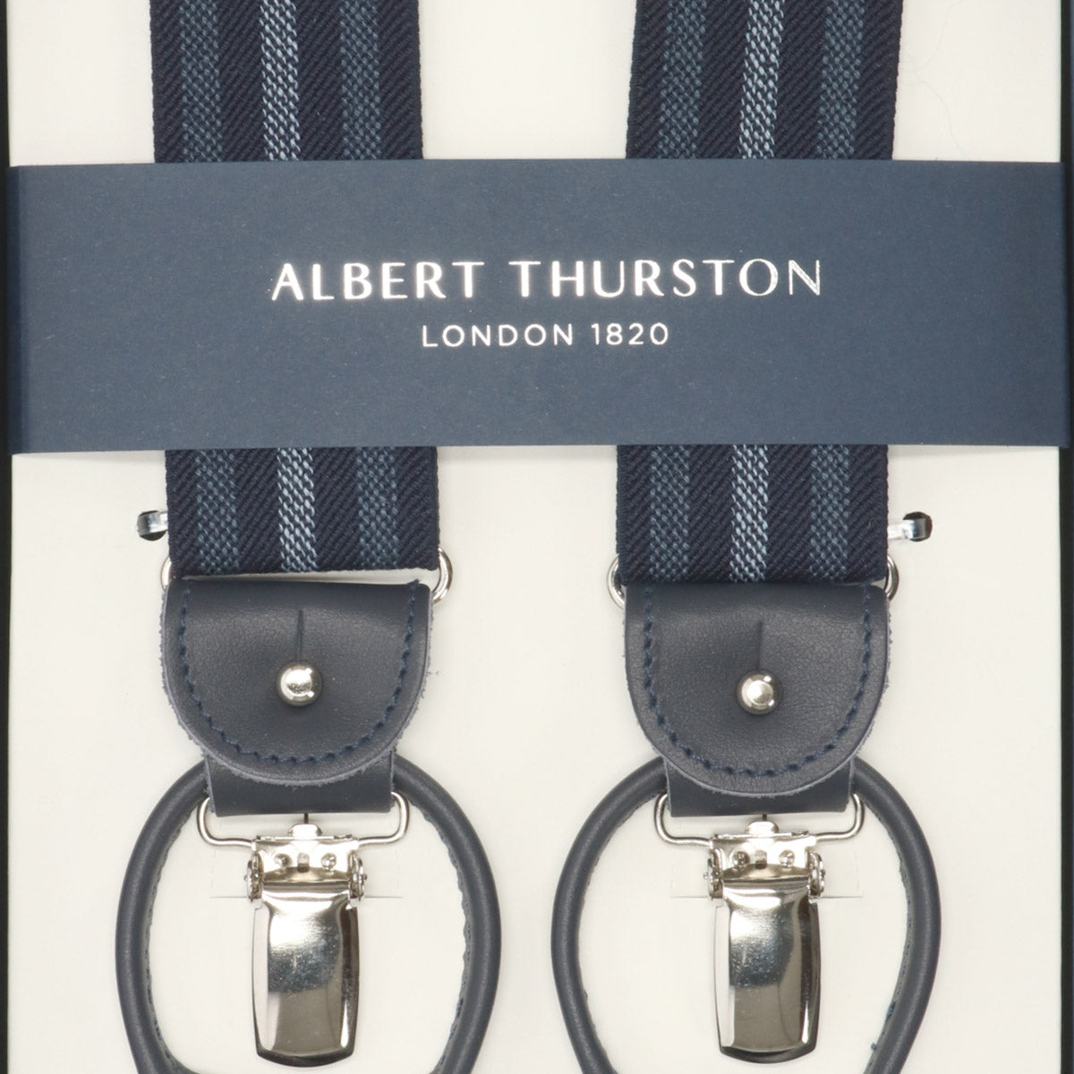 TIRANTES ALBERT THURSTON 6/3 RAYAS AZULES / U