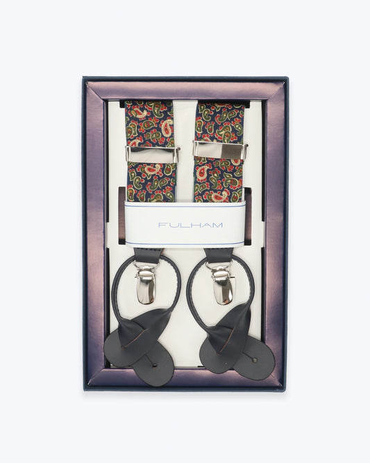 TIRANTES ESTAMPADO PAISLEY FULHAM