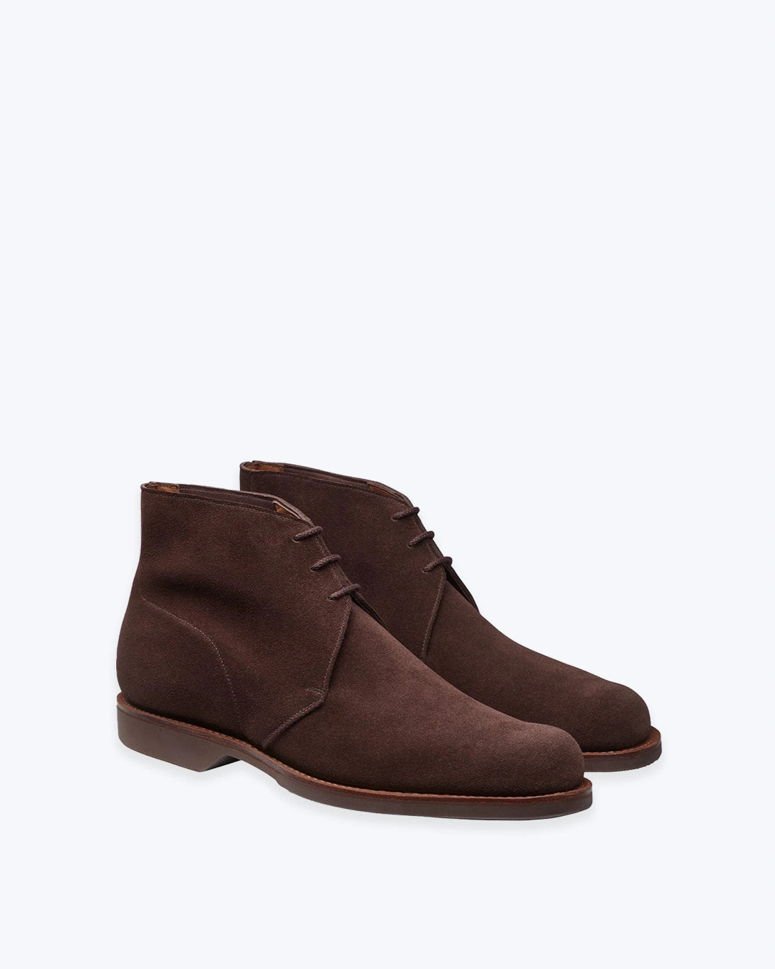 BOTAS CHUKKA 4 DE ANTE MARRÓN OSCURO CROCKETT & JONES