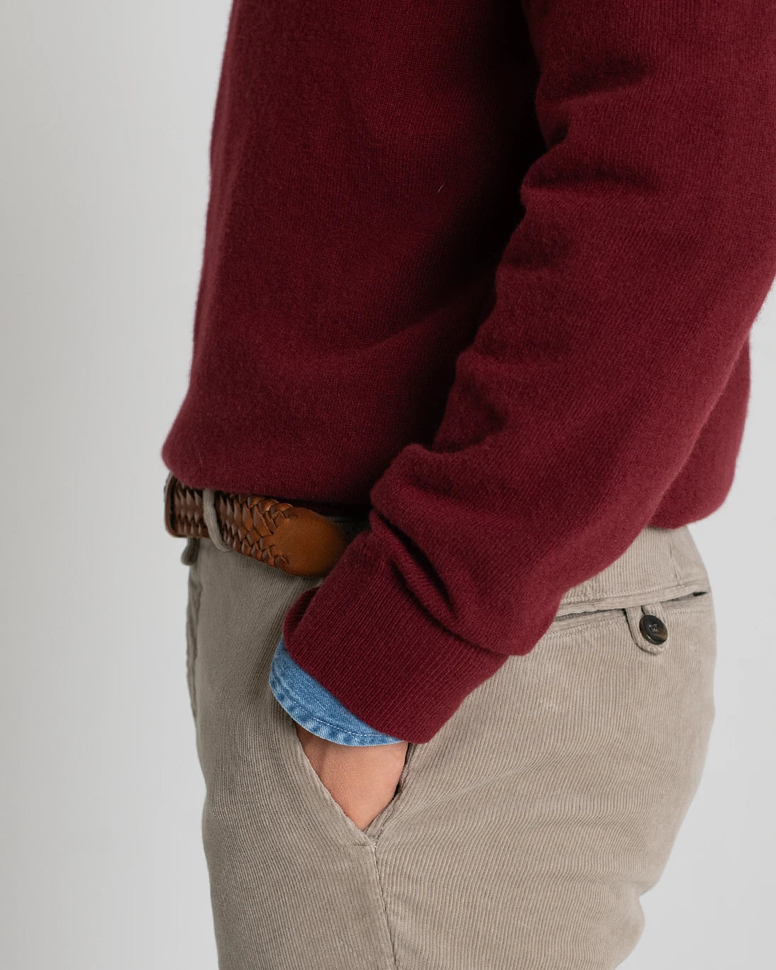 JERSEY DE PICO BURDEOS TWAY