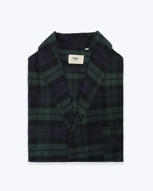 BATA ESCOCESA AZUL Y VERDE TWAY