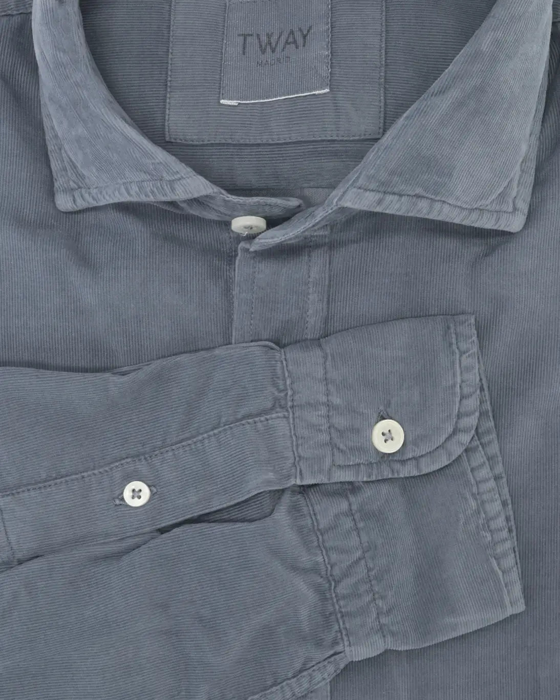 CAMISA DE MICROPANA AZUL CLARO TWAY