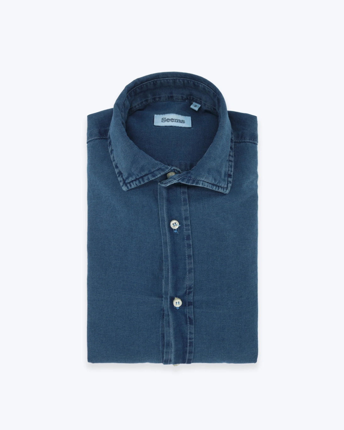 CAMISA DENIM AZUL SEEMS