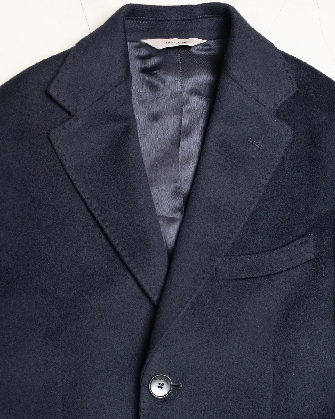 ABRIGO DE LANA NAVY PAOLONI