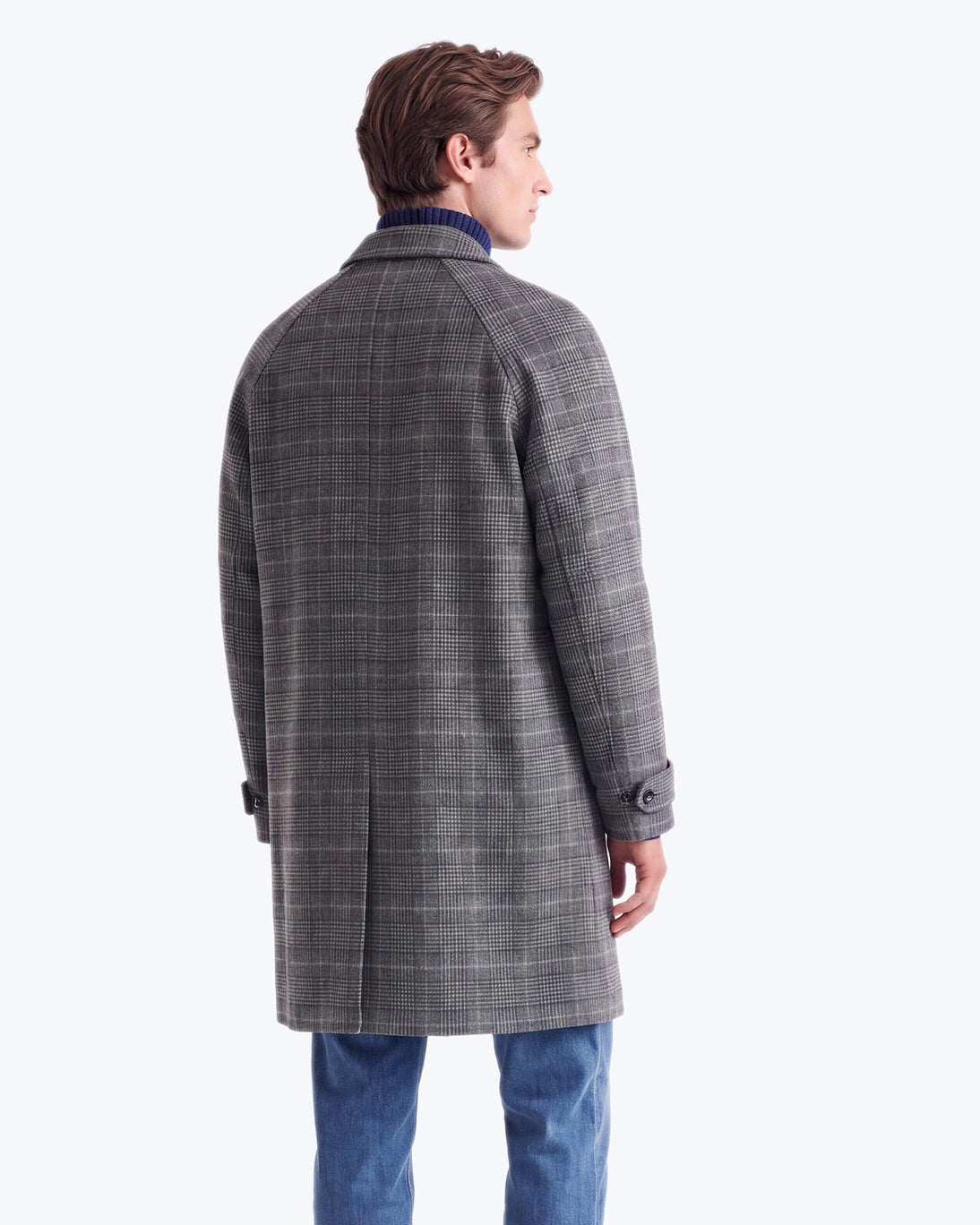 ABRIGO HARTFORD DE CUADROS GRIS