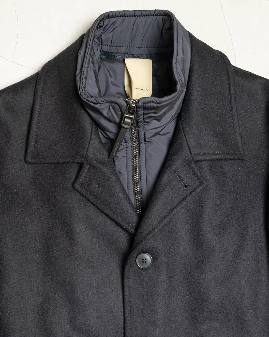ABRIGO HOMEWARD CON CHALECO INTERIOR NAVY