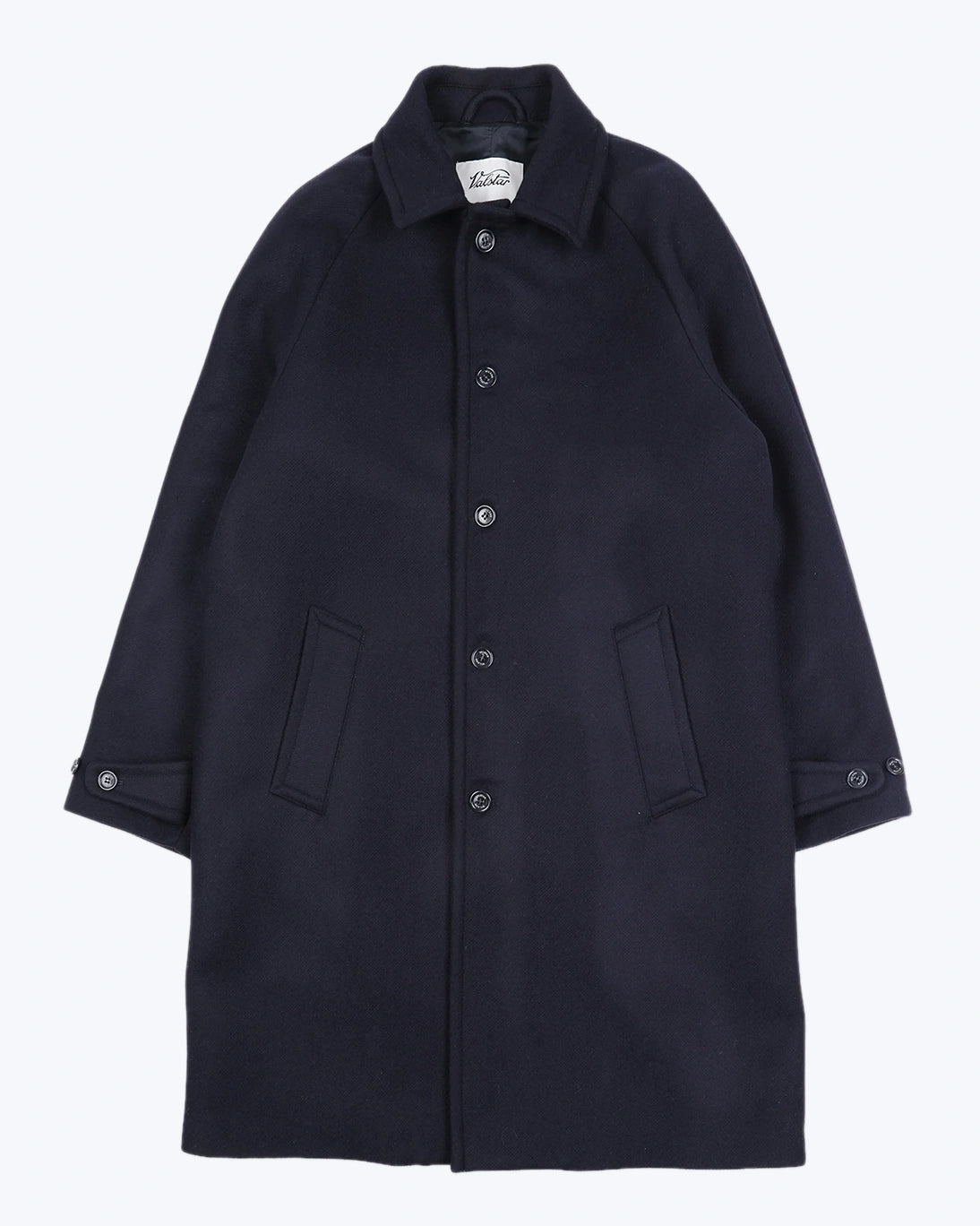 ABRIGO DE LANA NAVY VALSTAR