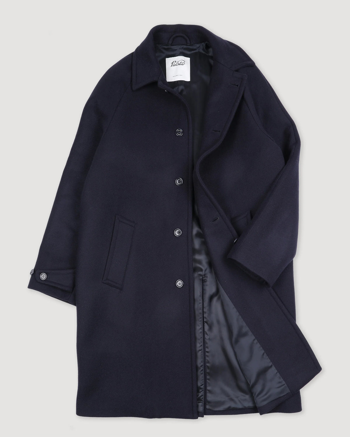 ABRIGO DE LANA NAVY VALSTAR