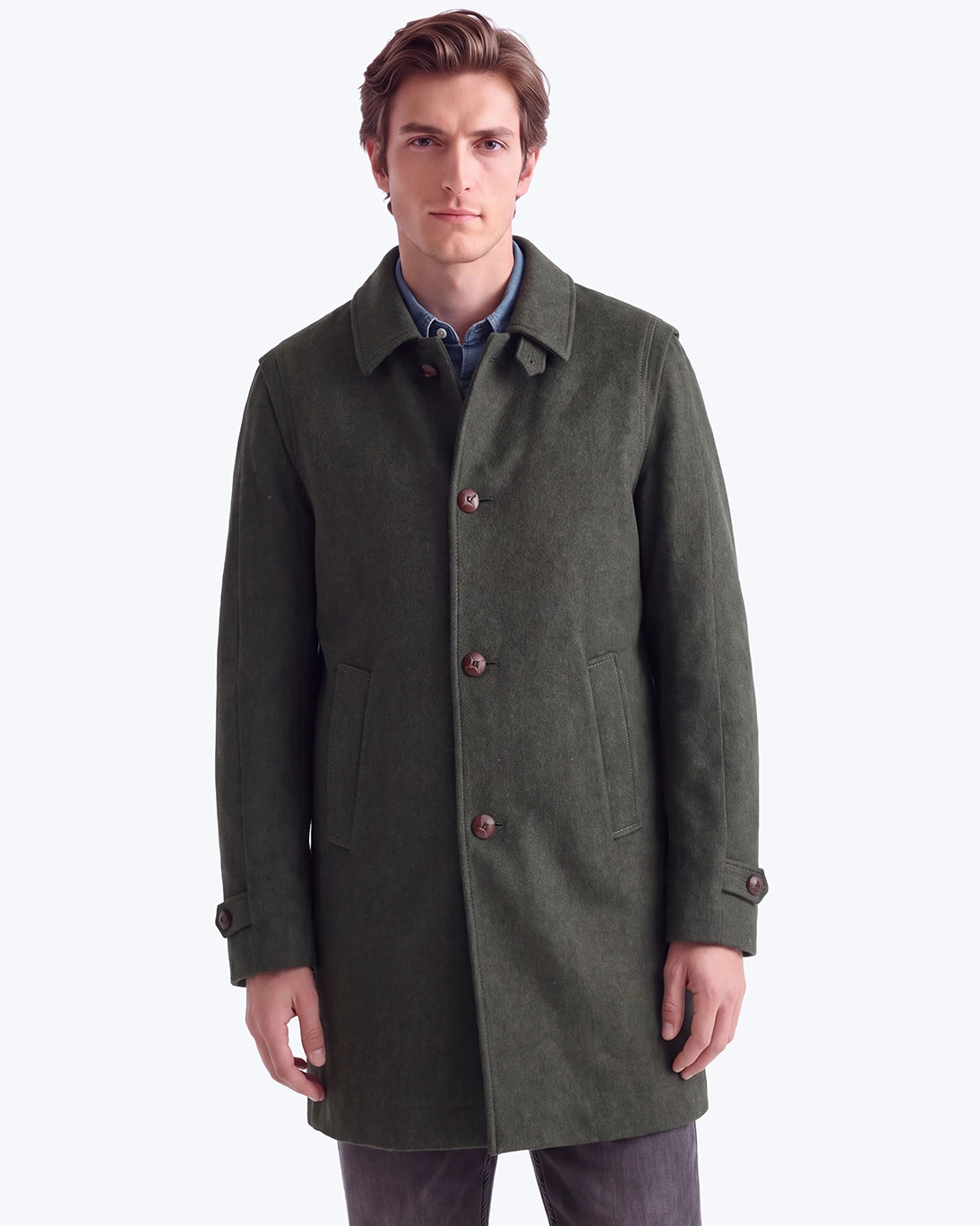 ABRIGO RINN VERDE MAXIMILIAN