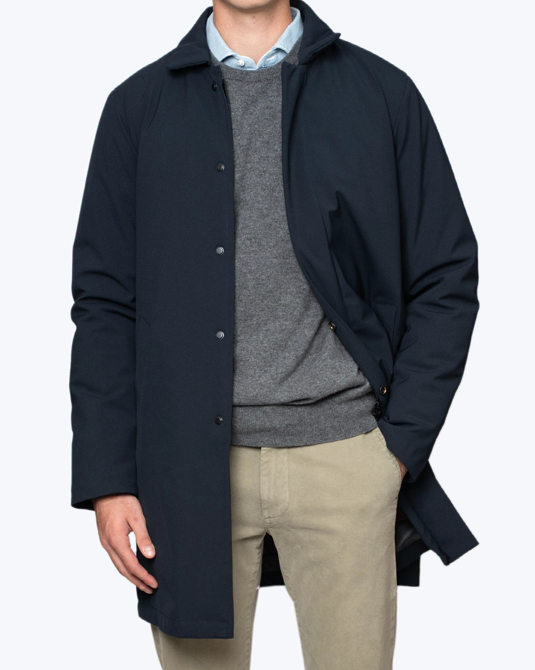 GABARDINA ACOLCHADA NAVY AT.P.C.O