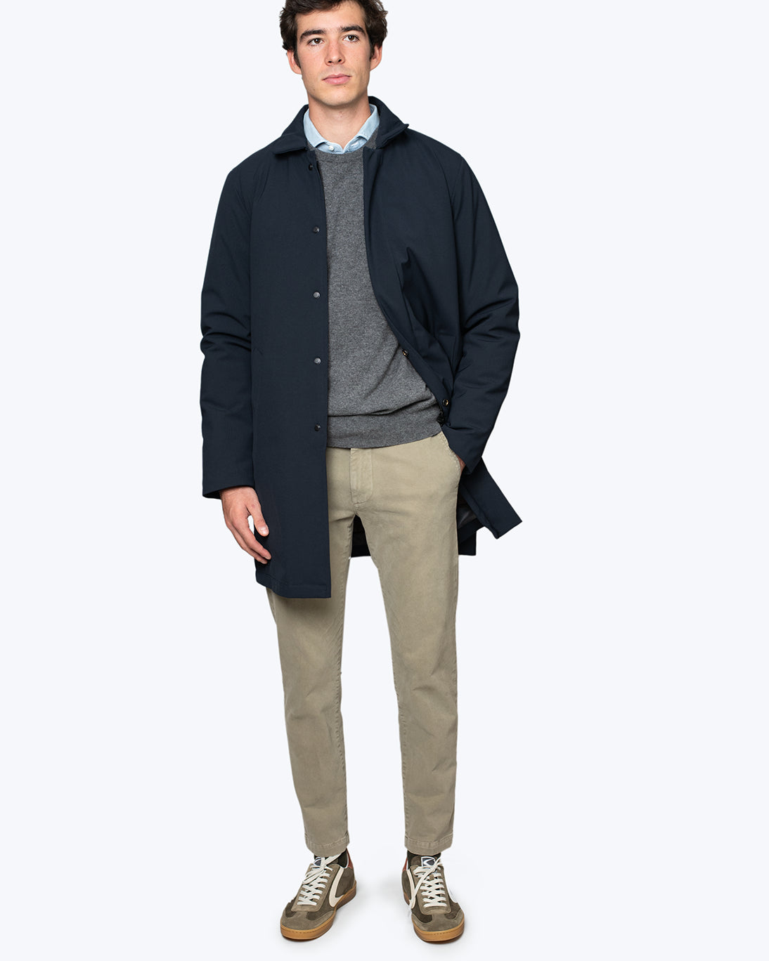 GABARDINA ACOLCHADA NAVY AT.P.C.O