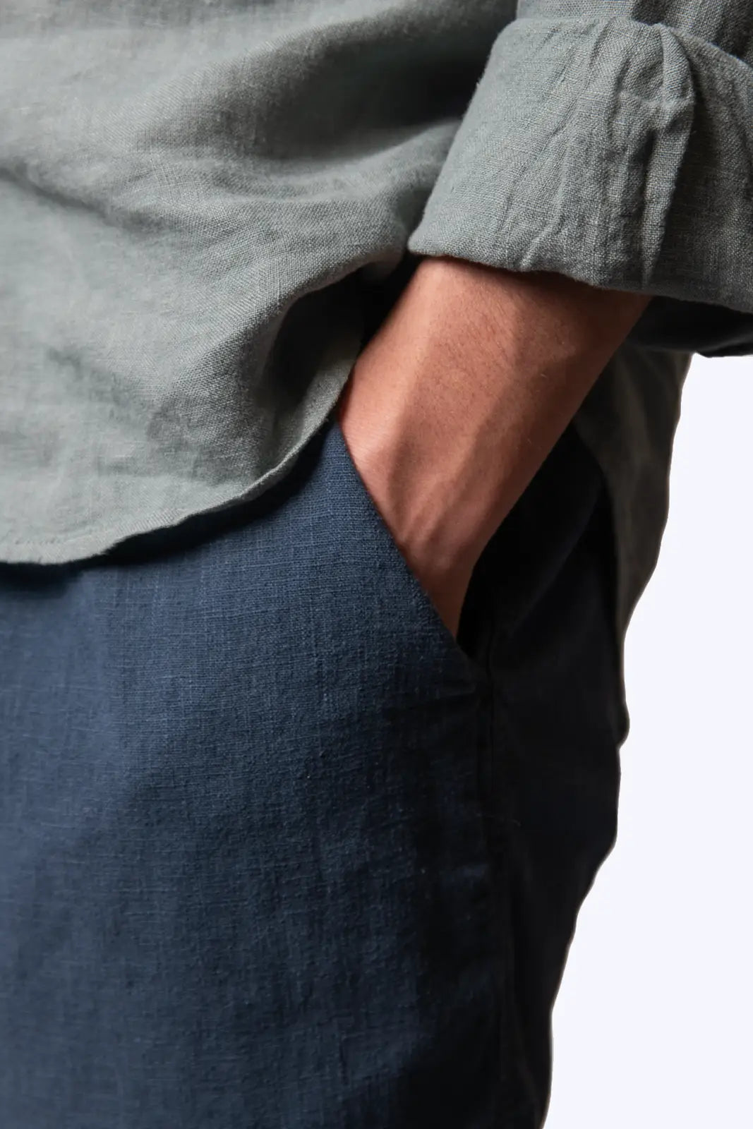 BERMUDAS CHINO DE LINO TWAY