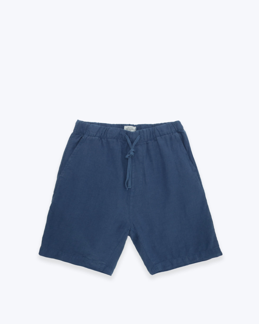 BERMUDAS DE LINO AZUL HARTFORD