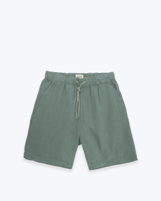 BERMUDAS DE LINO VERDE HARTFORD