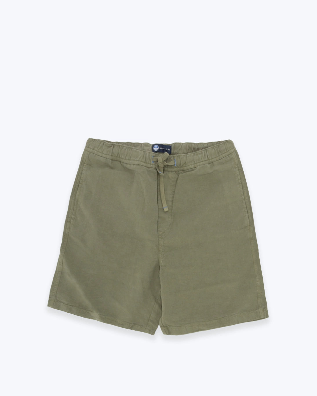 BERMUDAS VERDES CON LINO NORTH SAILS