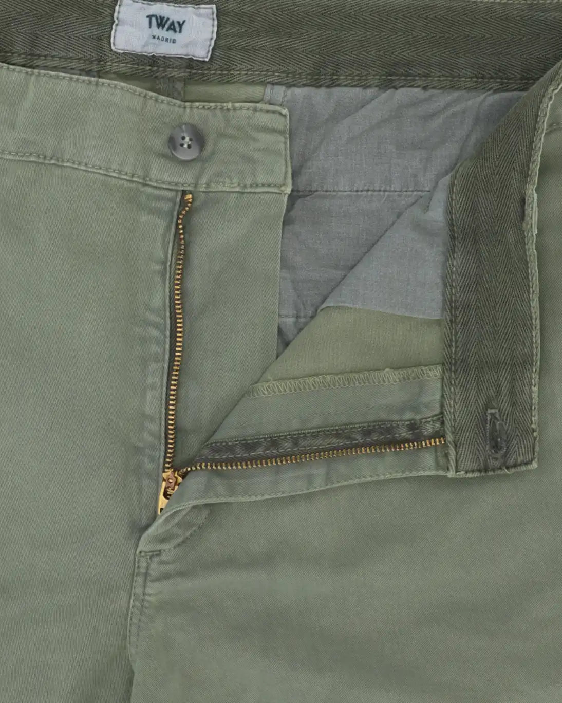 BERMUDAS CHINO VERDE TWAY