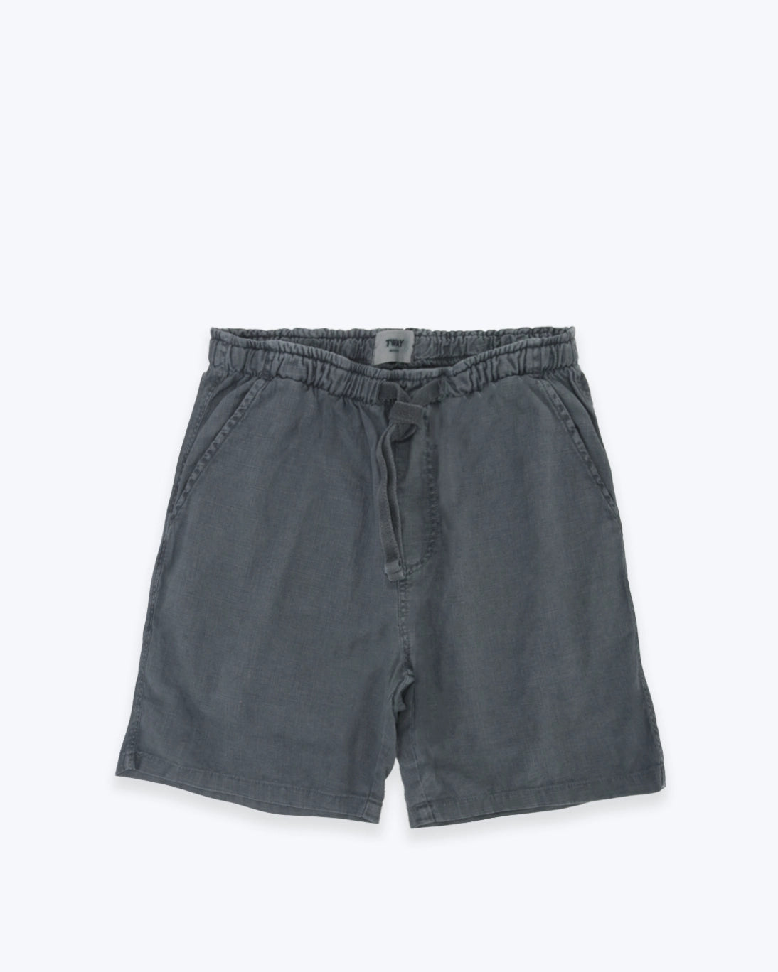 BERMUDAS DE LINO GRIS OSCURO TWAY