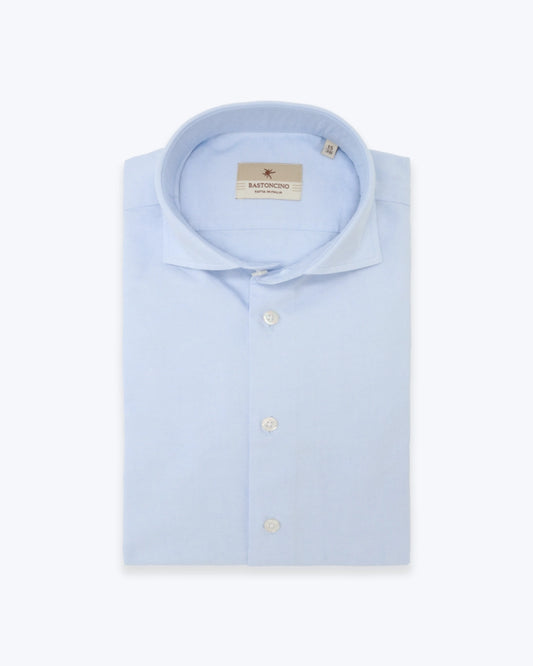 CAMISA AZUL CLARO BASTONCINO