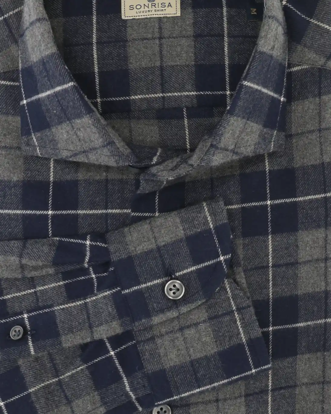 CAMISA ESCOCESA DE FRANELA SONRISA